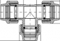 Preview: PP 32 x 25 x 32 T-Stück reduziert 90°